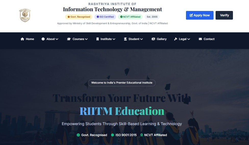 rashtriya institute of information technology and mangmement